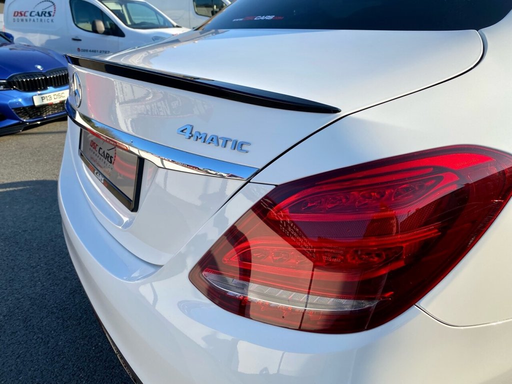 USED 2016 66 MERCEDES-BENZ C-CLASS 2.1 C 220 D 4MATIC AMG LINE 4d 170 BHP FULL AERO BODYKIT