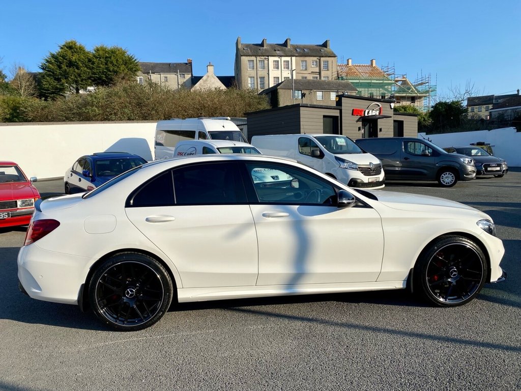 USED 2016 66 MERCEDES-BENZ C-CLASS 2.1 C 220 D 4MATIC AMG LINE 4d 170 BHP FULL AERO BODYKIT