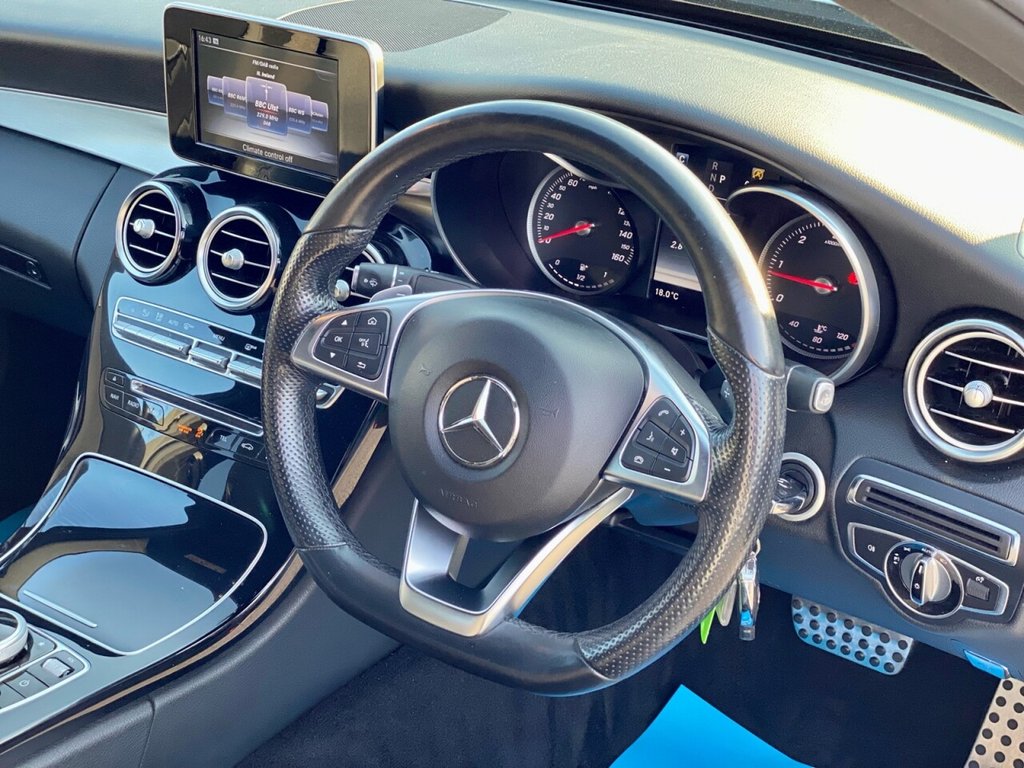 USED 2016 66 MERCEDES-BENZ C-CLASS 2.1 C 220 D 4MATIC AMG LINE 4d 170 BHP FULL AERO BODYKIT