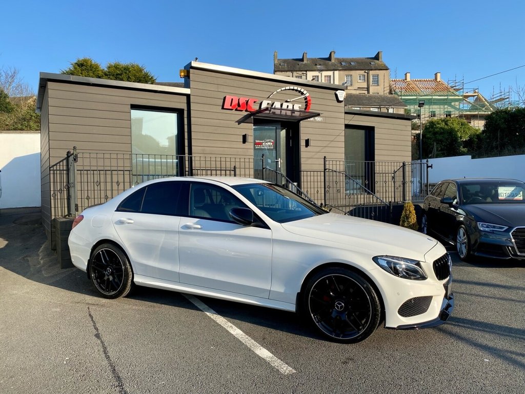 USED 2016 66 MERCEDES-BENZ C-CLASS 2.1 C 220 D 4MATIC AMG LINE 4d 170 BHP FULL AERO BODYKIT