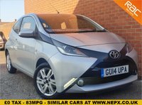 USED 2014 14 TOYOTA AYGO 1.0 VVT-I X-PRESSION 3d 69 BHP 