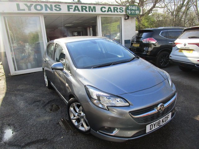 2018 18 Vauxhall Corsa 1.4 SRI VX-LINE 5d 89 BHP