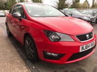 USED 2014 64 SEAT IBIZA 1.2 TSI FR 3d 104 BHP ALLOYS~AIR CON~CRUISE~CD/AUX/USB...