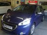 USED 2015 15 PEUGEOT 208 1.6 E-HDI ALLURE 5d 92 BHP Zero Road Tax