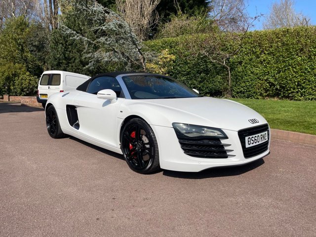 2011 11 Audi R8 4.2 SPYDER V8 QUATTRO 2d 430 BHP