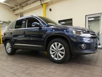 USED 2014 14 VOLKSWAGEN TIGUAN 2.0 MATCH TDI BLUEMOTION TECHNOLOGY 4MOTION 5d 139 BHP 4WD SAT NAV PARK ASSIST LEATHER HEATED SEATS DAB LOW MILEAGE 2 OWNERS EXCELLENT SERVICE HISTORY