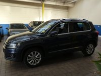 USED 2014 14 VOLKSWAGEN TIGUAN 2.0 MATCH TDI BLUEMOTION TECHNOLOGY 4MOTION 5d 139 BHP 4WD SAT NAV PARK ASSIST LEATHER HEATED SEATS DAB LOW MILEAGE 2 OWNERS EXCELLENT SERVICE HISTORY