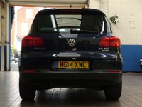 USED 2014 14 VOLKSWAGEN TIGUAN 2.0 MATCH TDI BLUEMOTION TECHNOLOGY 4MOTION 5d 139 BHP 4WD SAT NAV PARK ASSIST LEATHER HEATED SEATS DAB LOW MILEAGE 2 OWNERS EXCELLENT SERVICE HISTORY