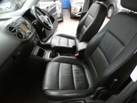 USED 2014 14 VOLKSWAGEN TIGUAN 2.0 MATCH TDI BLUEMOTION TECHNOLOGY 4MOTION 5d 139 BHP 4WD SAT NAV PARK ASSIST LEATHER HEATED SEATS DAB LOW MILEAGE 2 OWNERS EXCELLENT SERVICE HISTORY