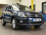 USED 2014 14 VOLKSWAGEN TIGUAN 2.0 MATCH TDI BLUEMOTION TECHNOLOGY 4MOTION 5d 139 BHP 4WD SAT NAV PARK ASSIST LEATHER HEATED SEATS DAB LOW MILEAGE 2 OWNERS EXCELLENT SERVICE HISTORY