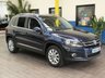 USED 2014 14 VOLKSWAGEN TIGUAN 2.0 MATCH TDI BLUEMOTION TECHNOLOGY 4MOTION 5d 139 BHP 4WD SAT NAV PARK ASSIST LEATHER HEATED SEATS DAB LOW MILEAGE 2 OWNERS EXCELLENT SERVICE HISTORY