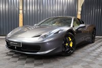 USED 2011 61 FERRARI 458 4.5 ITALIA DCT 2d 570 BHP STUNNING COLOUR COMBINATION, FULL FERRARI HISTORY, LOW MILES, 12 MONTH WARRANTY