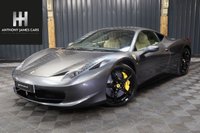 USED 2011 61 FERRARI 458 4.5 ITALIA DCT 2d 570 BHP STUNNING COLOUR COMBINATION, FULL FERRARI HISTORY, LOW MILES, 12 MONTH WARRANTY