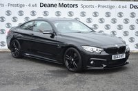 USED 2013 63 BMW 4 SERIES 3.0 430D M SPORT 2d 255 BHP M PERFORMANCE KIT 19IN ALLOYS GLOSS BLACK/PRO MEDIA/