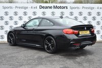 USED 2013 63 BMW 4 SERIES 3.0 430D M SPORT 2d 255 BHP M PERFORMANCE KIT 19IN ALLOYS GLOSS BLACK/PRO MEDIA/