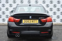 USED 2013 63 BMW 4 SERIES 3.0 430D M SPORT 2d 255 BHP M PERFORMANCE KIT 19IN ALLOYS GLOSS BLACK/PRO MEDIA/