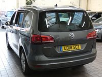 USED 2018 18 VOLKSWAGEN SHARAN 1.4 SE NAV TSI BLUEMOTION TECHNOLOGY 5d 148 BHP 7 SEAT SAT NAV PARKING SENSORS