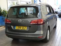 USED 2018 18 VOLKSWAGEN SHARAN 1.4 SE NAV TSI BLUEMOTION TECHNOLOGY 5d 148 BHP 7 SEAT SAT NAV PARKING SENSORS