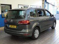 USED 2018 18 VOLKSWAGEN SHARAN 1.4 SE NAV TSI BLUEMOTION TECHNOLOGY 5d 148 BHP 7 SEAT SAT NAV PARKING SENSORS