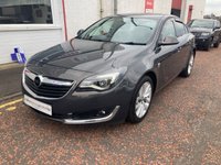 USED 2016 16 VAUXHALL INSIGNIA 1.8 SRI NAV 5d 138 BHP ONLY 2 OWNERS FROM NEW+EXCELLENT CONDITION+SATELLITE NAVIGATION+BLUETOOTH+READY TO DRIVE AWAY TODAY+FINANCE AND EXTENDED WARRANTY AVAILABLE ON THIS USED VEHICLE!!!!!