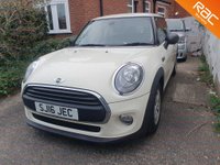 USED 2016 16 MINI HATCH ONE 1.2 ONE 3d 101 BHP 