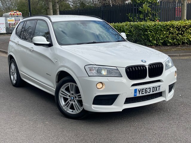 2013 63 BMW X3 2.0 XDRIVE20D M SPORT 5d 181 BHP