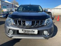 USED 2017 17 MITSUBISHI L200 2.4 DI-D 4WD WARRIOR DCB 178 BHP ONLY 1 OWNER FROM NEW+NO VAT+UNBEATABLE VALUE+SERVICE HISTORY+FULL LEATHER+NO VAT+SATELLITE NAVIGATION+BLUETOOTH+REAR TRUCKMAN TOP+REVERSE CAMERA+SIDE STEPS+NO VAT+READY TO DRIVE AWAY TODAY+FINANCE AND EXTENDED WARRANTY AVAILABLE ON THIS USED VEHICLE!!!!!