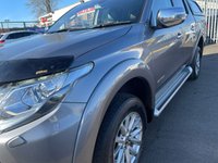 USED 2017 17 MITSUBISHI L200 2.4 DI-D 4WD WARRIOR DCB 178 BHP ONLY 1 OWNER FROM NEW+NO VAT+UNBEATABLE VALUE+SERVICE HISTORY+FULL LEATHER+NO VAT+SATELLITE NAVIGATION+BLUETOOTH+REAR TRUCKMAN TOP+REVERSE CAMERA+SIDE STEPS+NO VAT+READY TO DRIVE AWAY TODAY+FINANCE AND EXTENDED WARRANTY AVAILABLE ON THIS USED VEHICLE!!!!!
