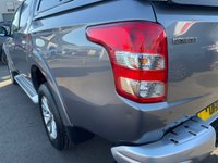 USED 2017 17 MITSUBISHI L200 2.4 DI-D 4WD WARRIOR DCB 178 BHP ONLY 1 OWNER FROM NEW+NO VAT+UNBEATABLE VALUE+SERVICE HISTORY+FULL LEATHER+NO VAT+SATELLITE NAVIGATION+BLUETOOTH+REAR TRUCKMAN TOP+REVERSE CAMERA+SIDE STEPS+NO VAT+READY TO DRIVE AWAY TODAY+FINANCE AND EXTENDED WARRANTY AVAILABLE ON THIS USED VEHICLE!!!!!