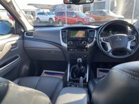 USED 2017 17 MITSUBISHI L200 2.4 DI-D 4WD WARRIOR DCB 178 BHP ONLY 1 OWNER FROM NEW+NO VAT+UNBEATABLE VALUE+SERVICE HISTORY+FULL LEATHER+NO VAT+SATELLITE NAVIGATION+BLUETOOTH+REAR TRUCKMAN TOP+REVERSE CAMERA+SIDE STEPS+NO VAT+READY TO DRIVE AWAY TODAY+FINANCE AND EXTENDED WARRANTY AVAILABLE ON THIS USED VEHICLE!!!!!