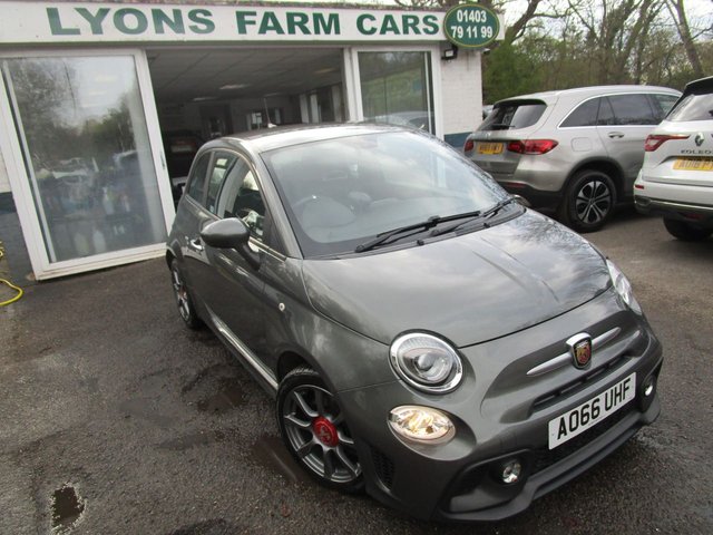 2016 66 Abarth 595 1.4 595 T-JET MTA 3d 145 BHP AUTOMATIC