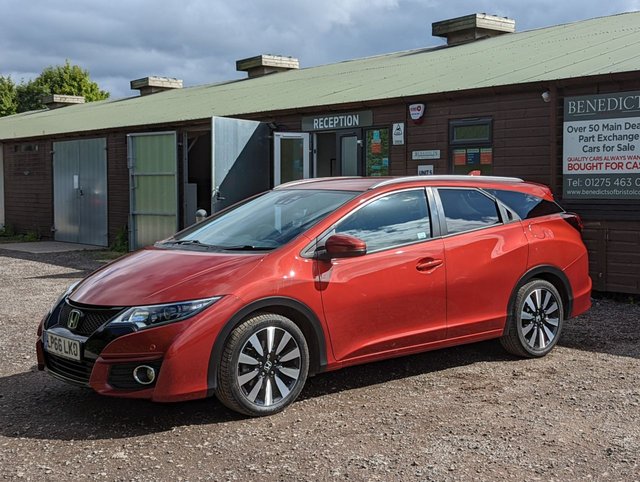 2017 66 Honda Civic 1.8 I-VTEC SR TOURER 5d 140 BHP