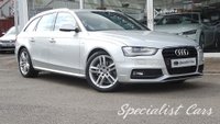 USED 2013 13 AUDI A4 2.0 AVANT TDI S LINE START/STOP 5d 148 BHP 