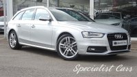 USED 2013 13 AUDI A4 2.0 AVANT TDI S LINE START/STOP 5d 148 BHP 