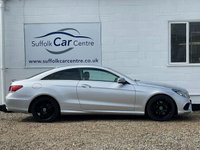 USED 2014 MERCEDES-BENZ E-CLASS 2.1 E220 CDI AMG SPORT 2d 170 BHP www.suffolkcarcentre.co.uk - Located at Lowestoft