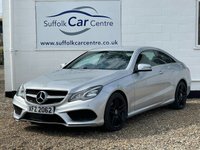USED 2014 MERCEDES-BENZ E-CLASS 2.1 E220 CDI AMG SPORT 2d 170 BHP www.suffolkcarcentre.co.uk - Located at Lowestoft