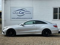 USED 2014 MERCEDES-BENZ E-CLASS 2.1 E220 CDI AMG SPORT 2d 170 BHP www.suffolkcarcentre.co.uk - Located at Lowestoft