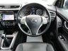USED 2015 15 NISSAN QASHQAI 1.6 DCI TEKNA 5d 128 BHP Finished in PEARL WHITE with contrasting EBONY BLACK LEATHER HEATED SEATS. The Qashqai is one of the best selling SUV's around at the moment. This Top of the range edition is comfy, easy to drive and has enough space for 5 adults. Features include, Full heated leather, Sat Nav, 19" Alloys, Electric Seats, Auto Park, 360 Reverse Cameras, B/Tooth and much more. Dealer serviced at 4212 miles, 12386 miles, 20997 miles, 23830 miles and recently at 27514 miles.