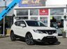 USED 2015 15 NISSAN QASHQAI 1.6 DCI TEKNA 5d 128 BHP Finished in PEARL WHITE with contrasting EBONY BLACK LEATHER HEATED SEATS. The Qashqai is one of the best selling SUV's around at the moment. This Top of the range edition is comfy, easy to drive and has enough space for 5 adults. Features include, Full heated leather, Sat Nav, 19" Alloys, Electric Seats, Auto Park, 360 Reverse Cameras, B/Tooth and much more. Dealer serviced at 4212 miles, 12386 miles, 20997 miles, 23830 miles and recently at 27514 miles.