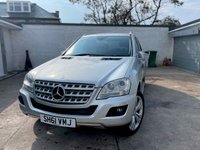 USED 2012 61 MERCEDES-BENZ M-CLASS 3.0 ML350 CDI BLUEEFFICIENCY SPORT 5d 231 BHP 