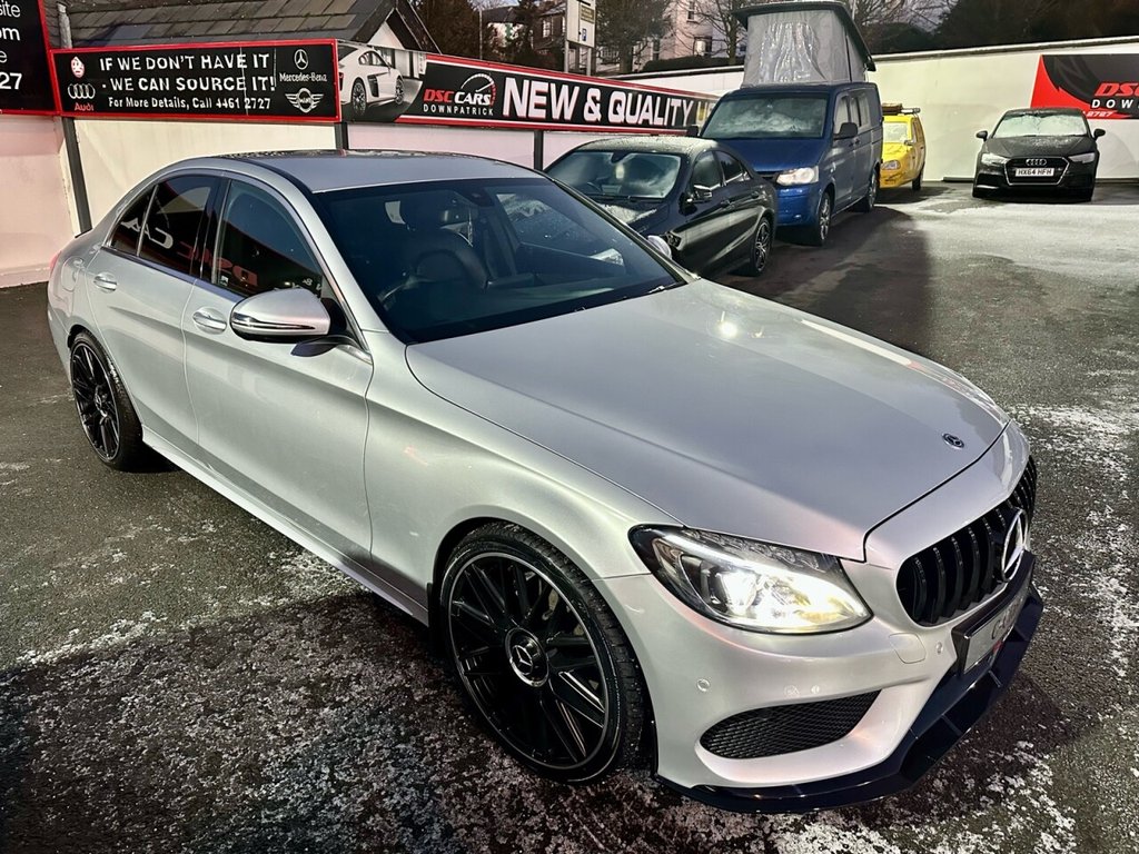 USED 2018 MERCEDES C-CLASS C220CDI AMGLINE PREMIUM AUTO 20" AMG ALLOYS OPTIONAL