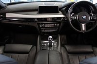 USED 2017 67 BMW X6 3.0 XDRIVE30D M SPORT 4d 255 BHP M SPORT PLUS PACKAGE + PANORAMIC GLASS SUNROOF + DIGITAL DASH DISPLAY + HEAD UP DISPLAY + PROFESSIONAL SATELLITE NAVIGATION + HARMAN KARDON SOUND SYSTEM + ENHANCED BLUETOOTH PHONE PREPARATION WITH WIRELESS CHARGING + REAR VIEW CAMERA + APPS CONTROL + TV FUNCTION + APPLE CARPLAY PREPARATION + AUTOMATIC AIR CONDITIONING +  DUAL ZONE CLIMATE CONTROL + ELECTRICALLY ADJUSTABLE LEATHER MULTIFUNCTIONAL STEERING WHEEL WITH PADDLE SHIFT GEAR SELECT + DAB DIGITAL RADIO + KEYLESS START