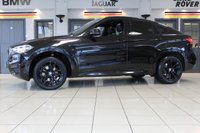 USED 2017 67 BMW X6 3.0 XDRIVE30D M SPORT 4d 255 BHP M SPORT PLUS PACKAGE + PANORAMIC GLASS SUNROOF + DIGITAL DASH DISPLAY + HEAD UP DISPLAY + PROFESSIONAL SATELLITE NAVIGATION + HARMAN KARDON SOUND SYSTEM + ENHANCED BLUETOOTH PHONE PREPARATION WITH WIRELESS CHARGING + REAR VIEW CAMERA + APPS CONTROL + TV FUNCTION + APPLE CARPLAY PREPARATION + AUTOMATIC AIR CONDITIONING +  DUAL ZONE CLIMATE CONTROL + ELECTRICALLY ADJUSTABLE LEATHER MULTIFUNCTIONAL STEERING WHEEL WITH PADDLE SHIFT GEAR SELECT + DAB DIGITAL RADIO + KEYLESS START