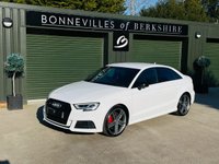 USED 2018 18 AUDI A3 2.0 S3 TFSI QUATTRO BLACK EDITION 4d 306 BHP 1 Owner, F/A/S/H, B&O Sound