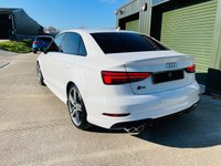 USED 2018 18 AUDI A3 2.0 S3 TFSI QUATTRO BLACK EDITION 4d 306 BHP 1 Owner, F/A/S/H, B&O Sound