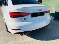 USED 2018 18 AUDI A3 2.0 S3 TFSI QUATTRO BLACK EDITION 4d 306 BHP 1 Owner, F/A/S/H, B&O Sound