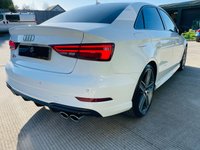 USED 2018 18 AUDI A3 2.0 S3 TFSI QUATTRO BLACK EDITION 4d 306 BHP 1 Owner, F/A/S/H, B&O Sound