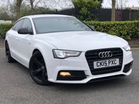 USED 2015 15 AUDI A5 2.0 SPORTBACK TDI BLACK EDITION PLUS 5d 175 BHP 