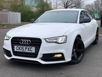USED 2015 15 AUDI A5 2.0 SPORTBACK TDI BLACK EDITION PLUS 5d 175 BHP 