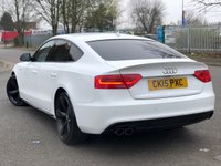 USED 2015 15 AUDI A5 2.0 SPORTBACK TDI BLACK EDITION PLUS 5d 175 BHP 